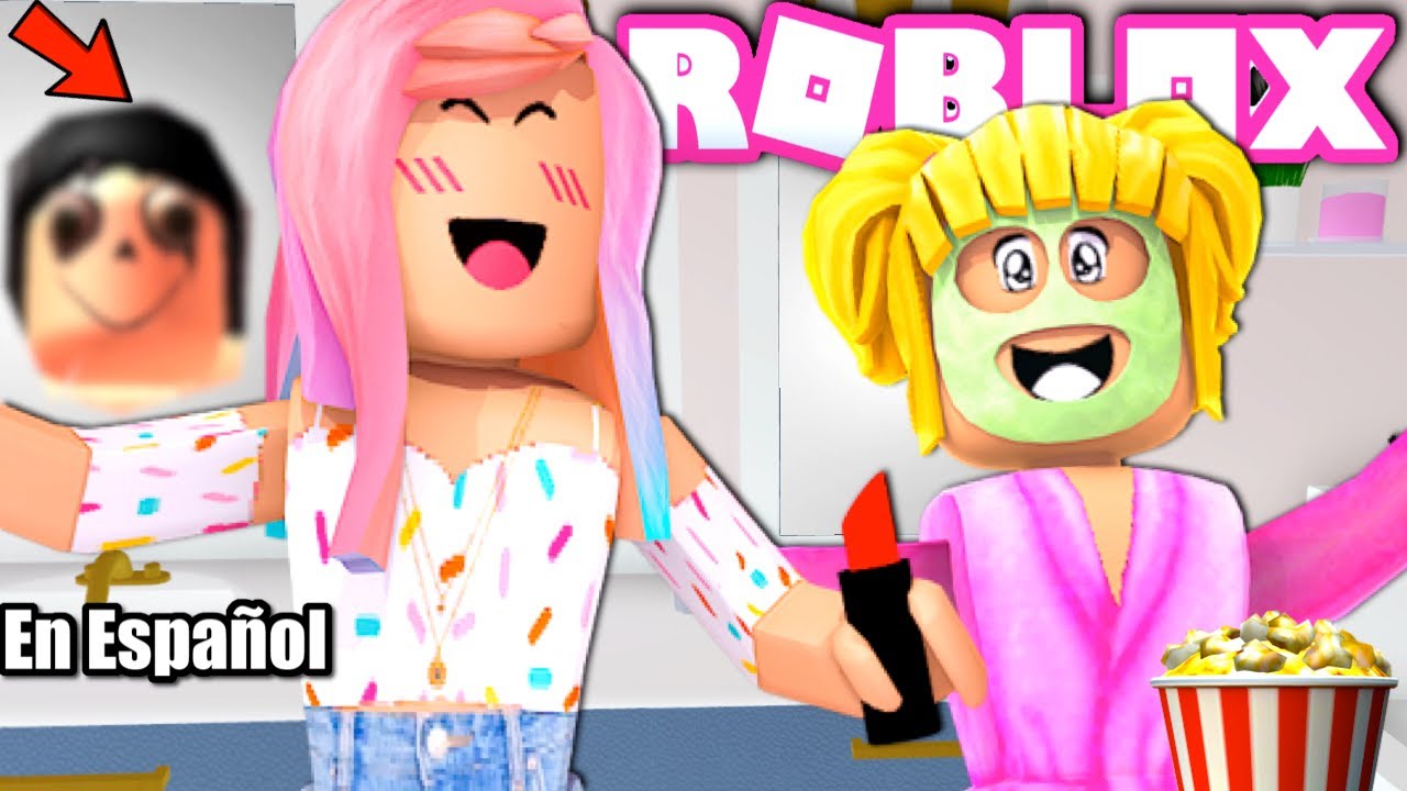 Goldie & Titi Have a Sleepover! Roblox Slumber Party Story