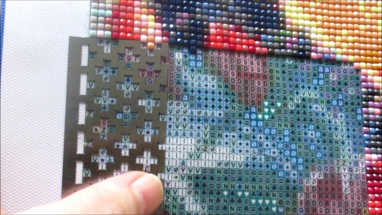 Square Mesh Diamond Painting Ruler - The Exciting Conclusion
