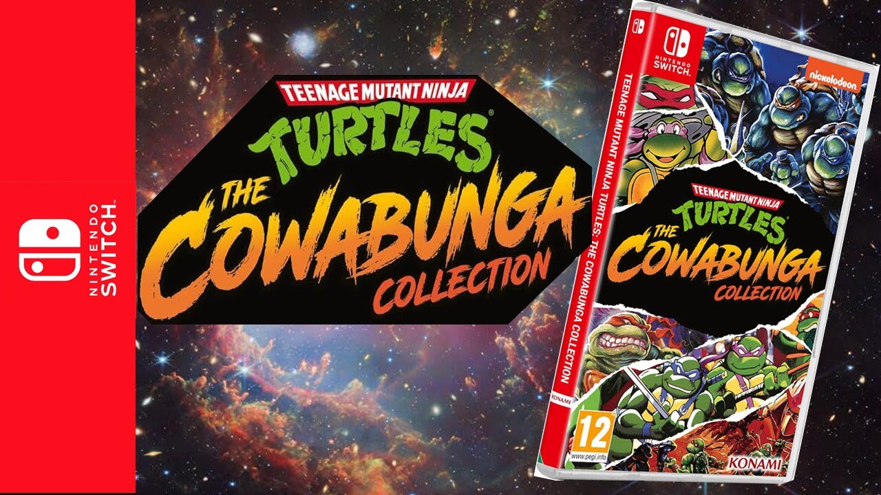 Teenage mutant ninja turtles Cowabunga collection switch, l'essentiel des tortues.