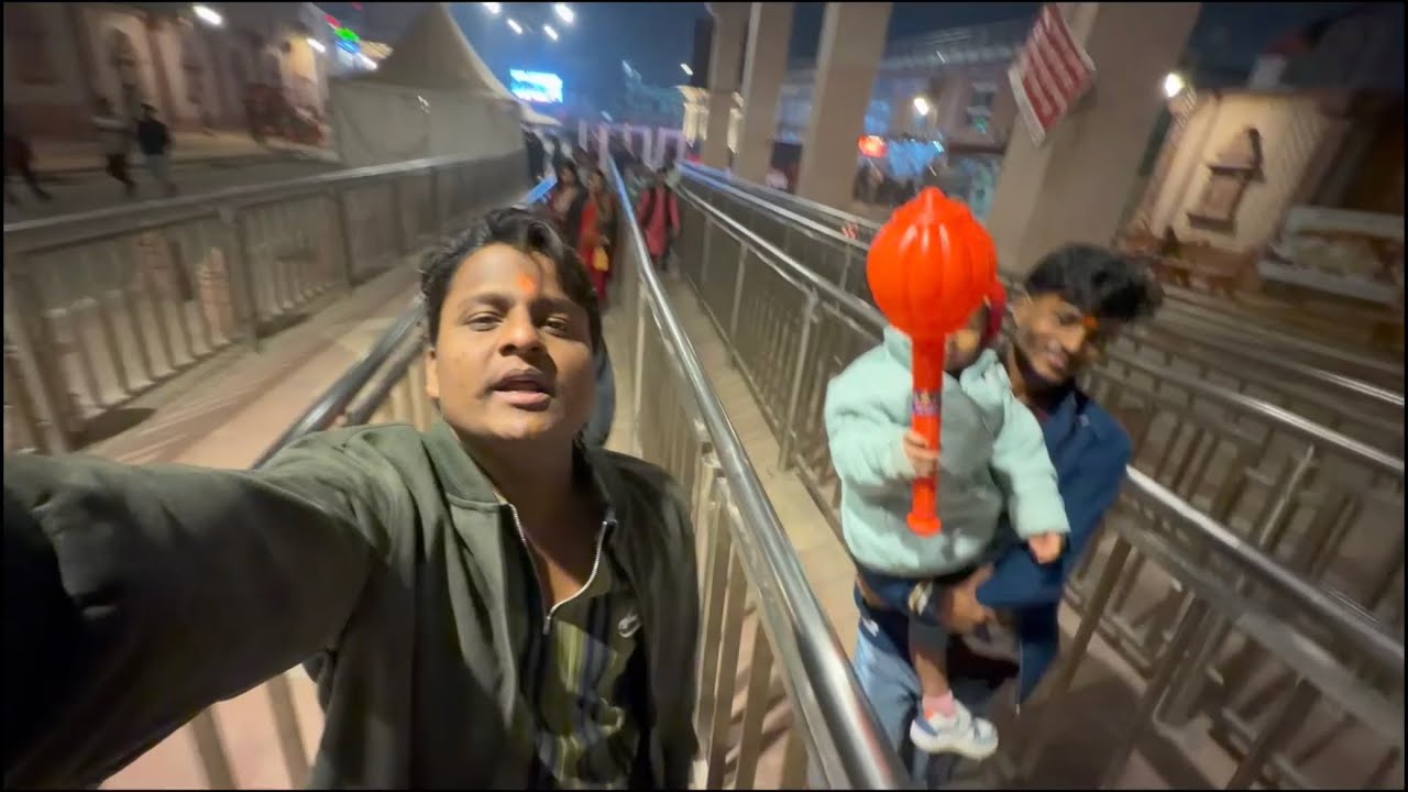 Ayodhya Ram mandir vlog 🙏🏻❤️ #vishalsinghrajput #myvlog #rammandir #ayodhya 