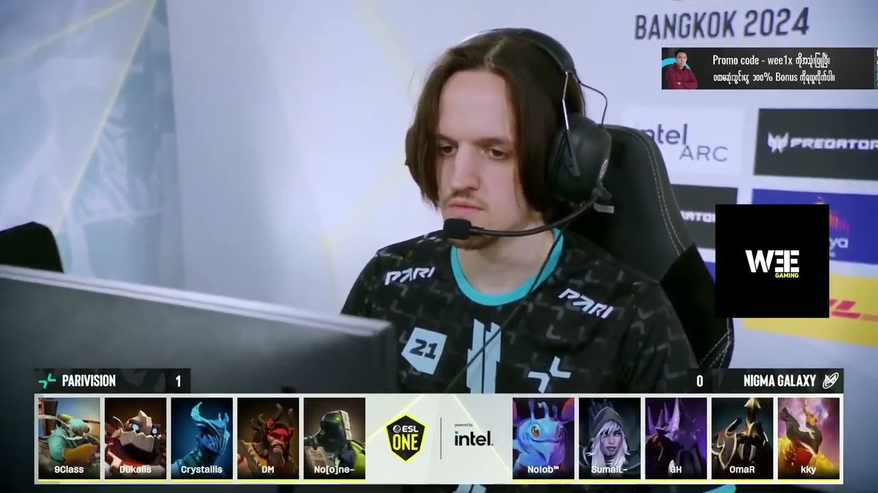 Nigma vs Parivision-ESL Bangkok Group Stage-Best of 2