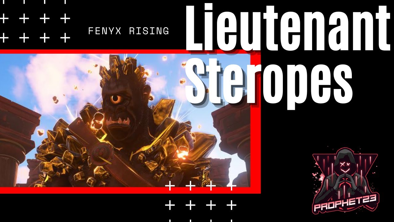 Immortals Fenyx Rising: Lieutenant Steropes Boss (No Damage, Hard)