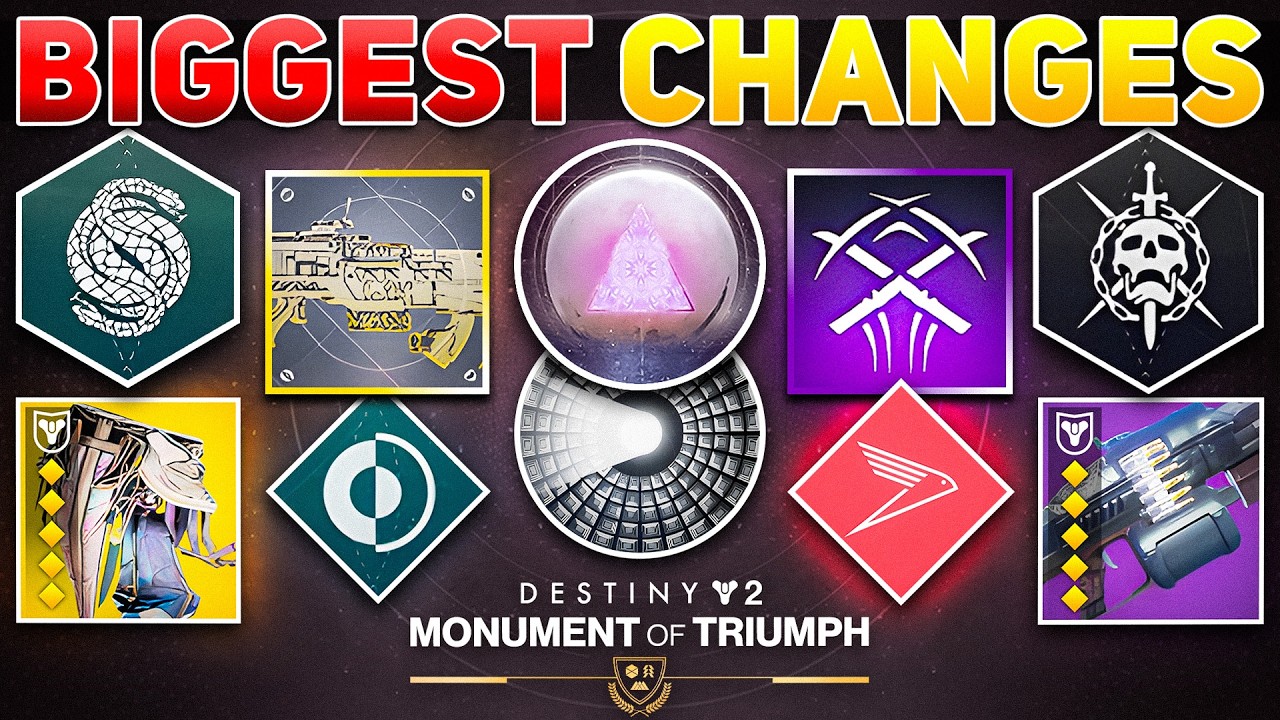 The 15 BIGGEST Changes Coming TOMORROW | Destiny 2 Monument of Triumph