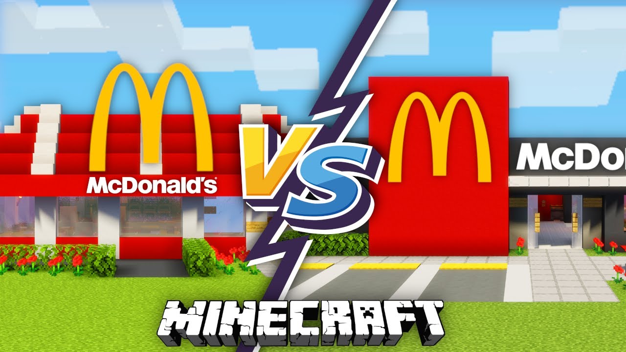Wielkie mistrzostwa BUDOWANIA MCDONALD's w MINECRAFT! *widzowie vs profesjonalni budowniczy*