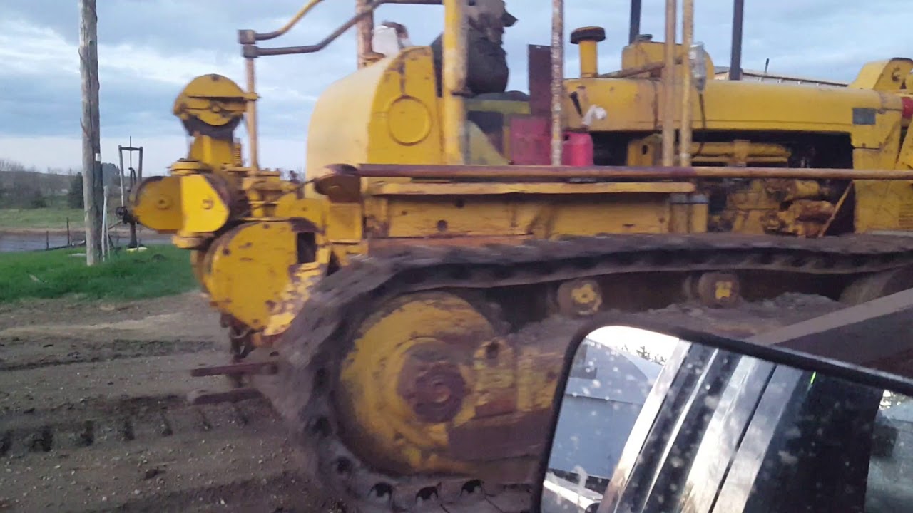 International Harvester TD24 moving under it's own power after sitting for 30 years