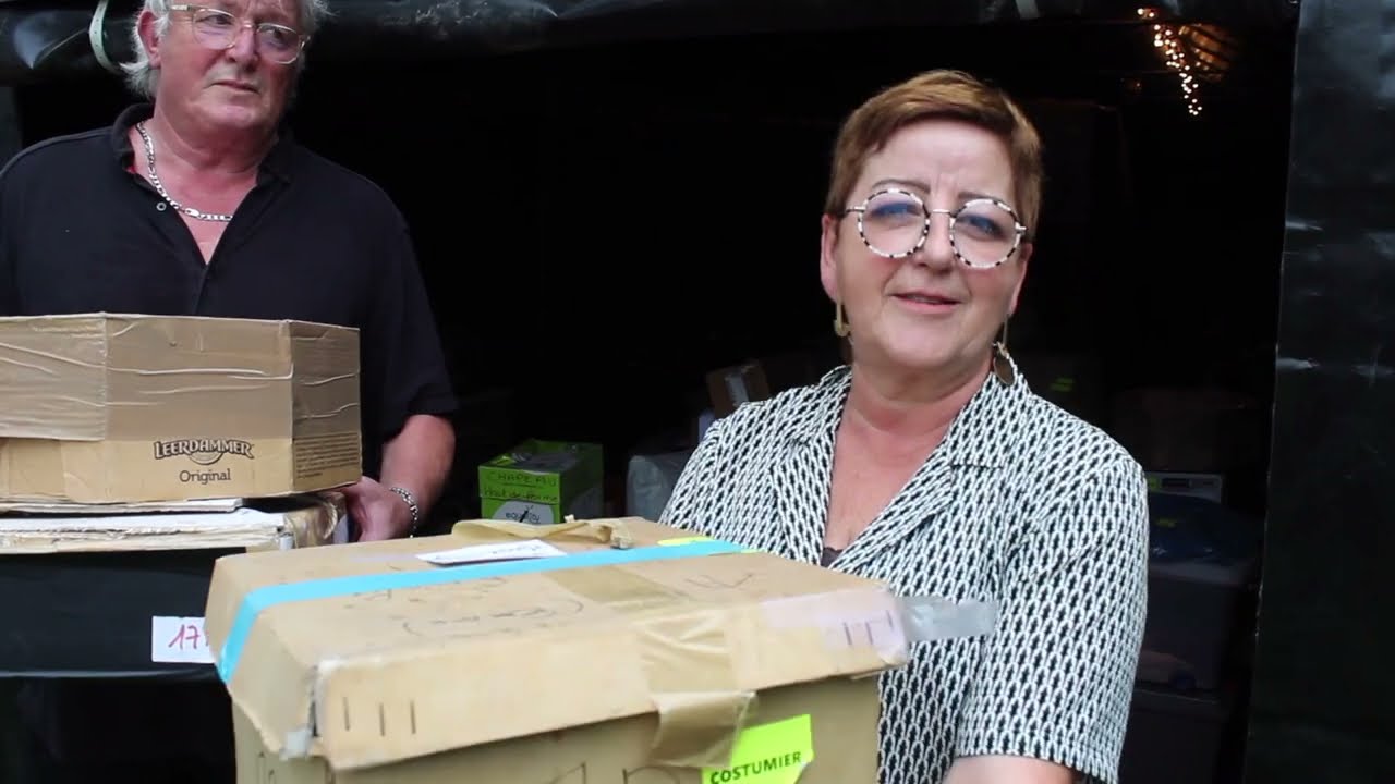 Somme : à Ailly-sur-Noye, les costumes du Souffle de la Terre arrivent sur le site du spectacle