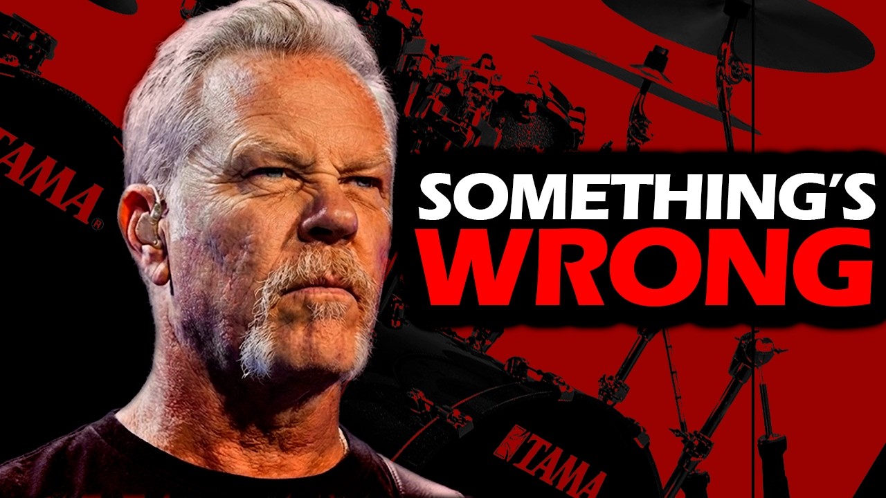 Джеймс Хетфилд заметил что-то неладное с барабанами Ларса Ульриха #METALLICA