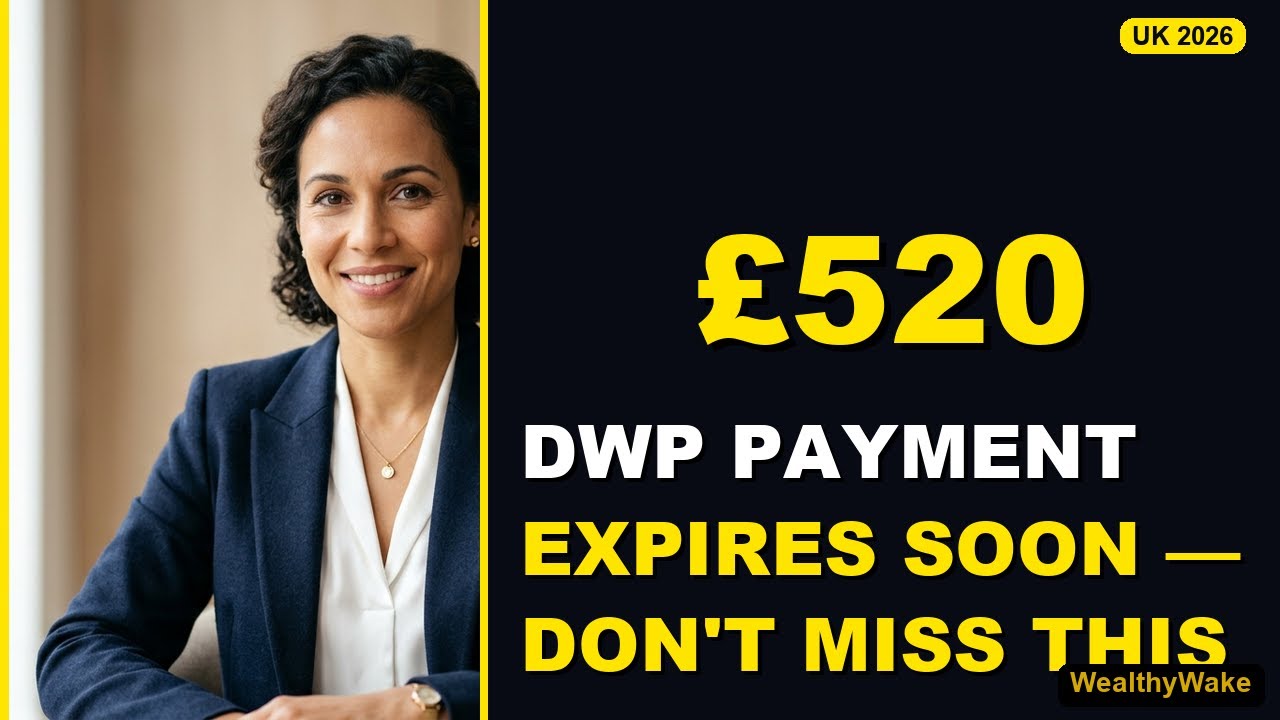 &pound;520 DWP Payment Expires Soon &mdash; Don't Miss This