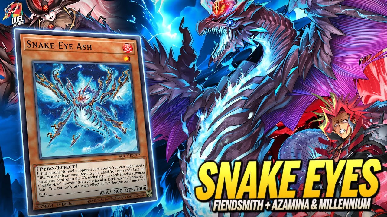 Deck Snake-Eyes Fiendsmith Azamina Millennium | MDPRO3 | Replays 🎮 & Decklist ✔️
