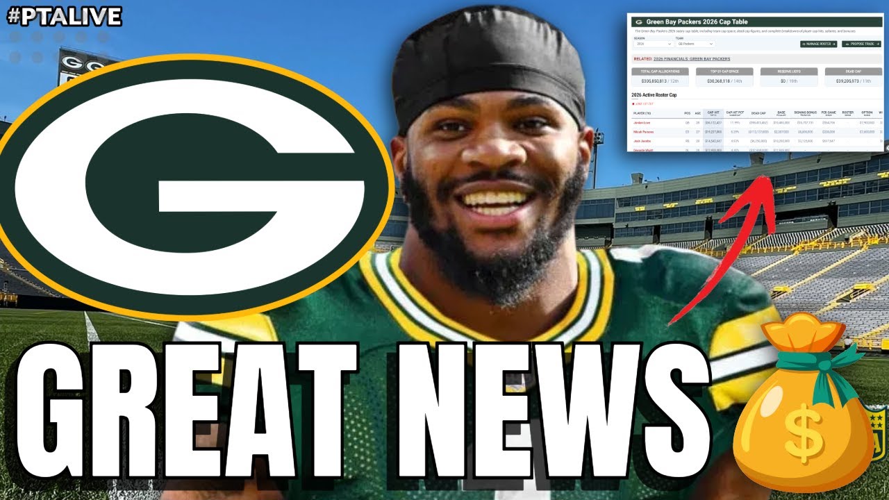 💰 GREAT NEWS! Packers Just Gained EXTRA Cap Space! Where WILL They Spend It?