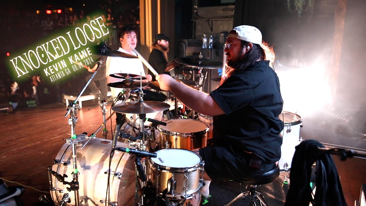 Knocked Loose - FULL SET (Drum Cam) Kevin Kaine - Atlanta, GA [June 8, 2024]