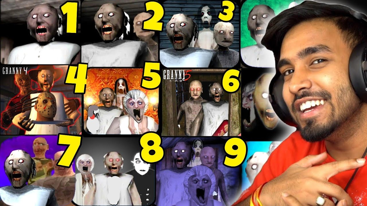 IM PLAY AND ESCAPE ALL GRANNY HOUSE 1.2.3.4.5.6.7.8.9.10 ALL HORROR GAMES 😱