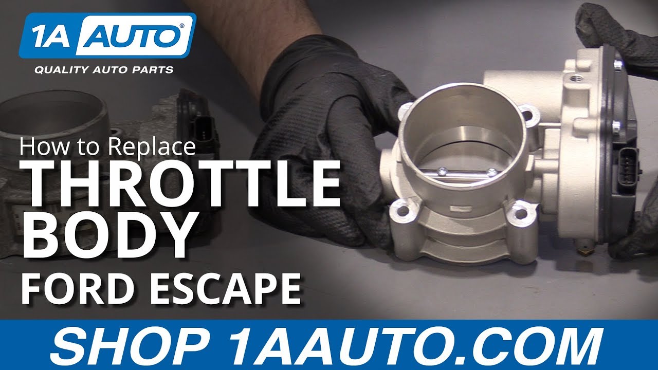 How to Replace Throttle Body 09-16 Ford Escape