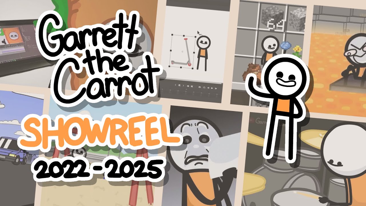 GarrettTheCarrot Showreel (2022 - 2025)