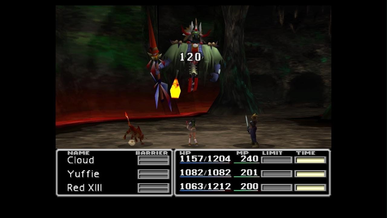 FINAL FANTASY VII_gi nattak boss fight