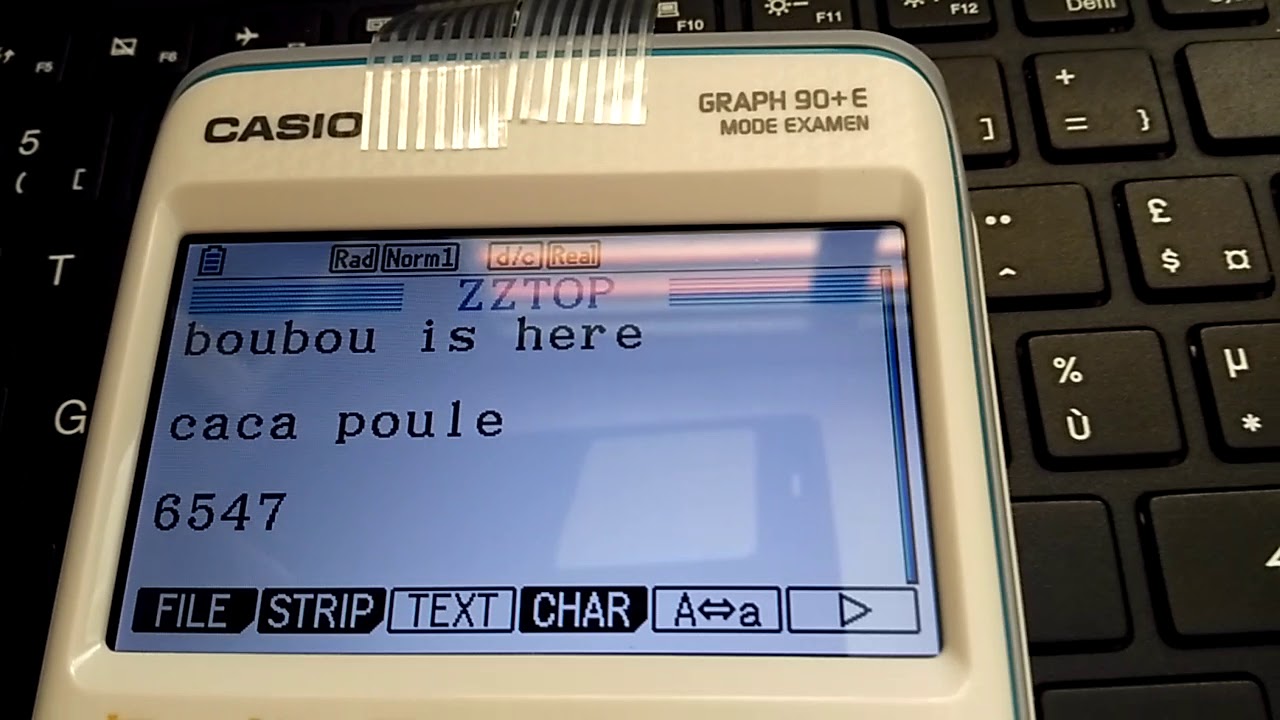 Tuto Transferer ses cours sur CASIO 90+E 2019     (Part 3/3)