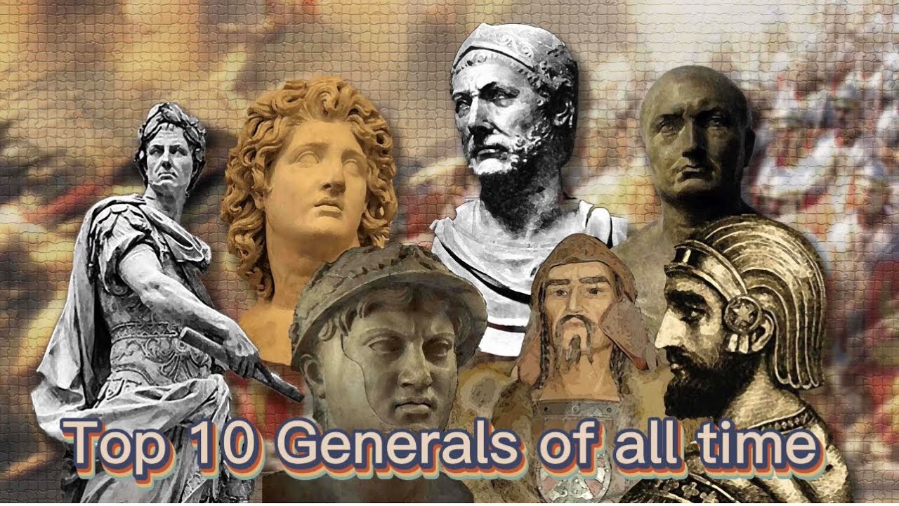 GODS OF WAR: Top 10 undefeated generals of all time@The10chronicles