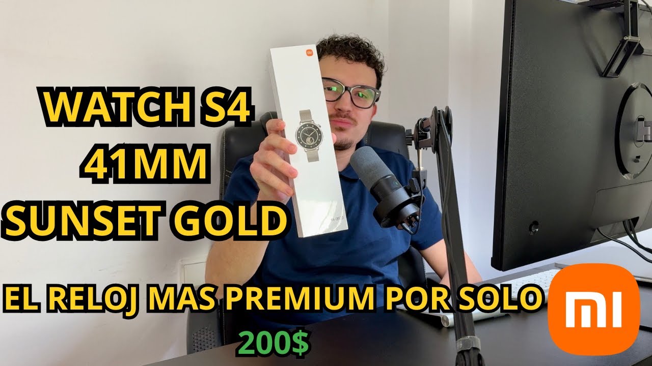 Xiaomi Watch S4 41mm UNBOXING – ¿El mejor regalo calidad-precio de Navidad 2025?