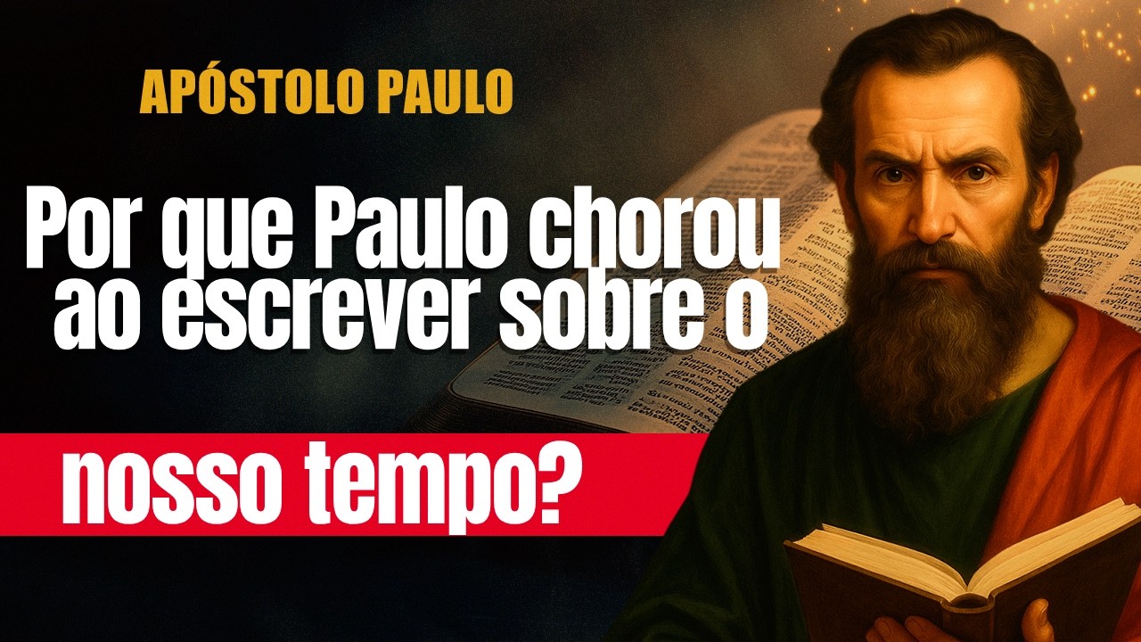 Por que Paulo chorou ao escrever sobre o nosso tempo?