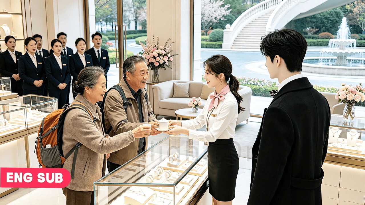 CEO Hates Gold Diggers.Until He Meets Clerk Helping Beggars In A Luxury Store! He Falls For Her!