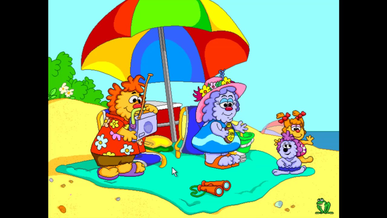 Puddle Books: A Day at the Beach with the Fuzzooly Family