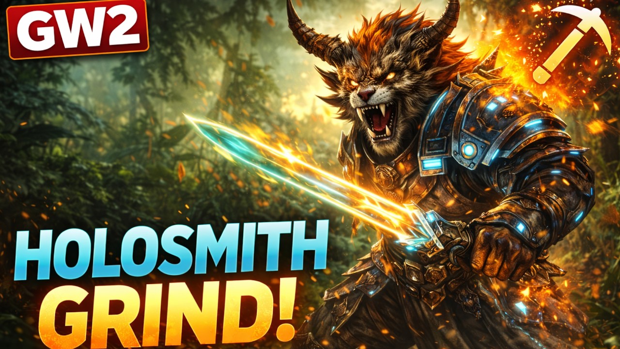 Guild Wars 2 | Sher ajkal holosmith banne ki kosish me hai