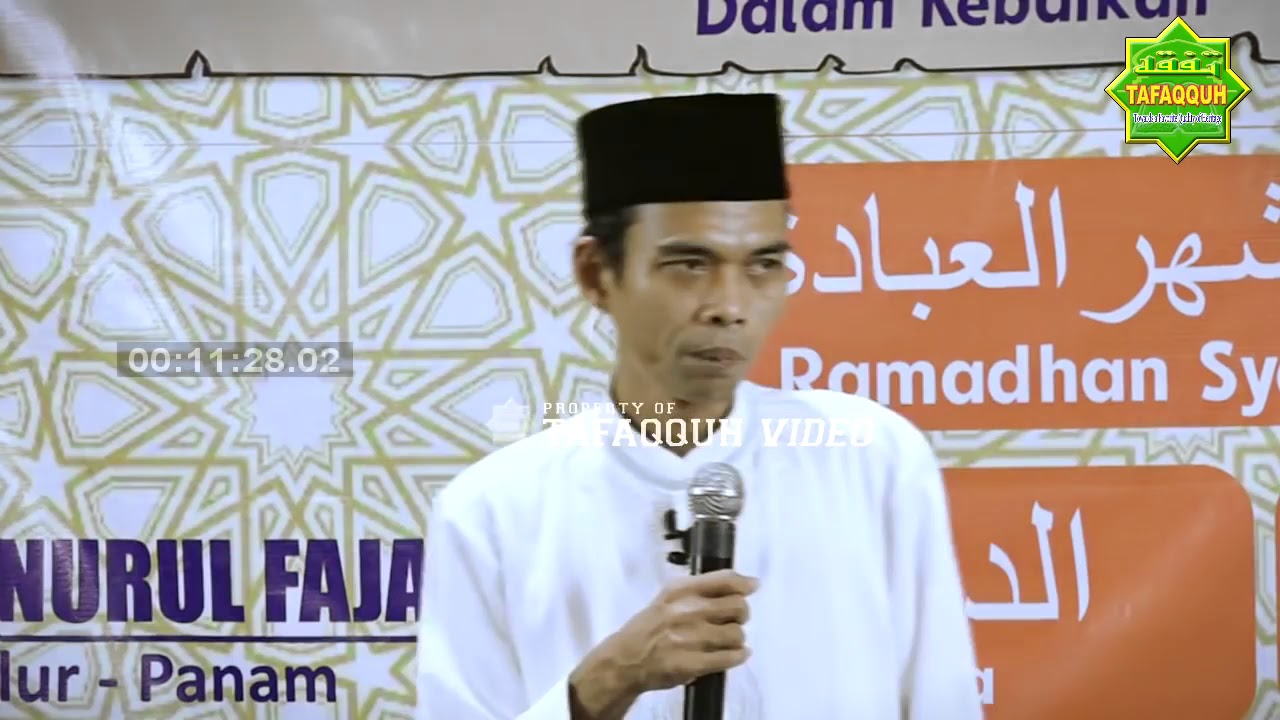 Urutan Ibadah Pada Bulan Ramadhan | Sholat Tarawih Sholat Santai |   Ustadz Abdul Somad, Lc , MA