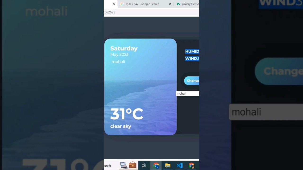 Full Tutorial Link in Comment Weather 🌡️ app Using Angular