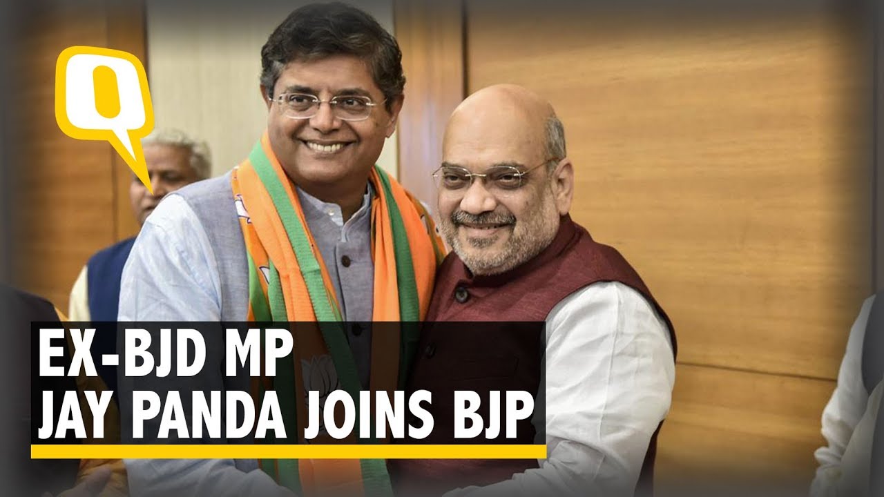 Ex-BJD Leader Jay Panda Joins BJP Ahead of 2019 Odisha Assembly Polls