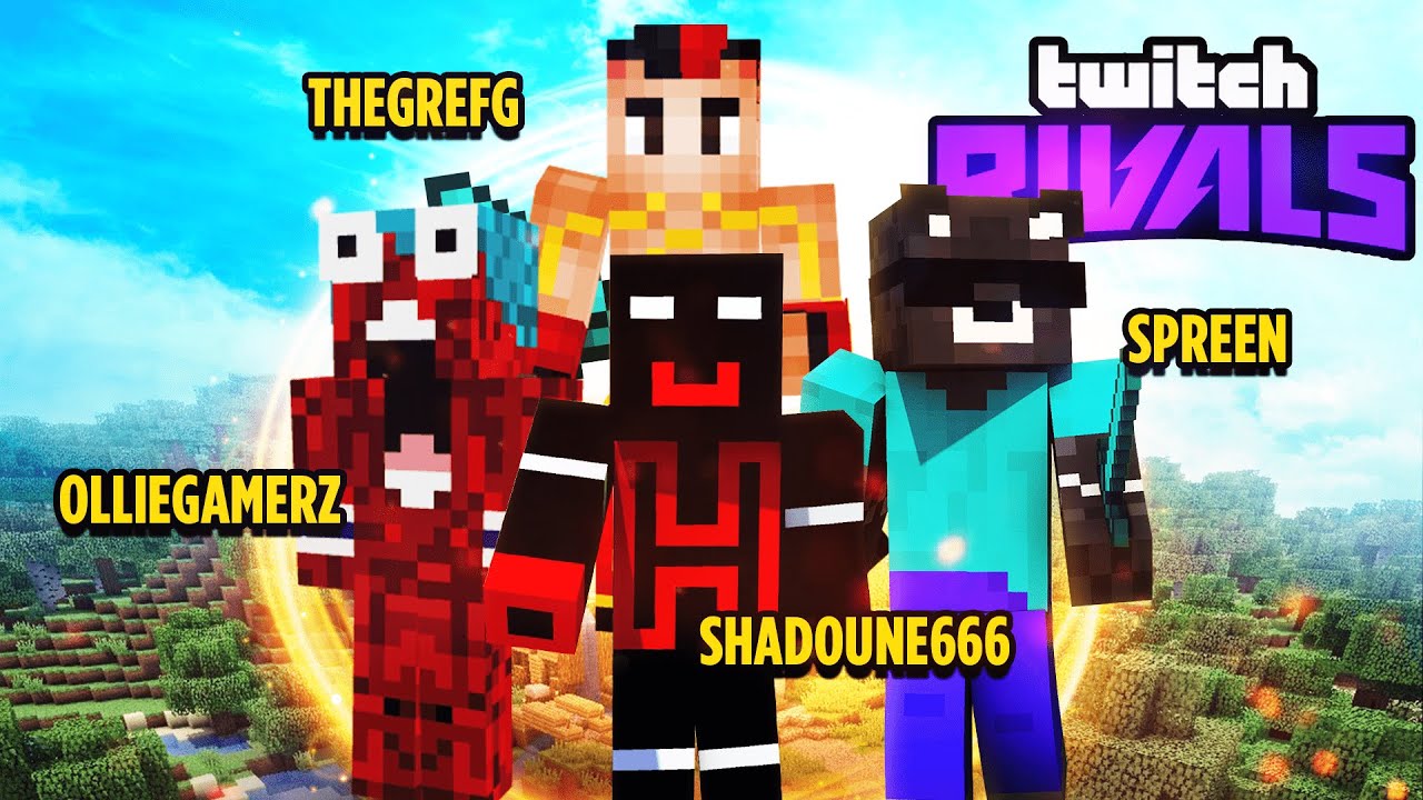 EL TEAM GREFG | Torneo de Minecraft de 50 000$ - Twitch Rivals