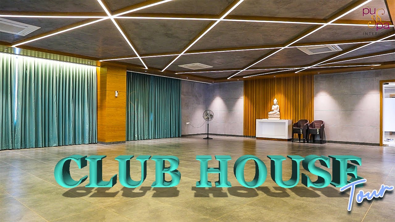 Luxurious Bay Hills Club House Project Interior Design | Part-03 | ClubHouse Tour | Pushpa Interiors