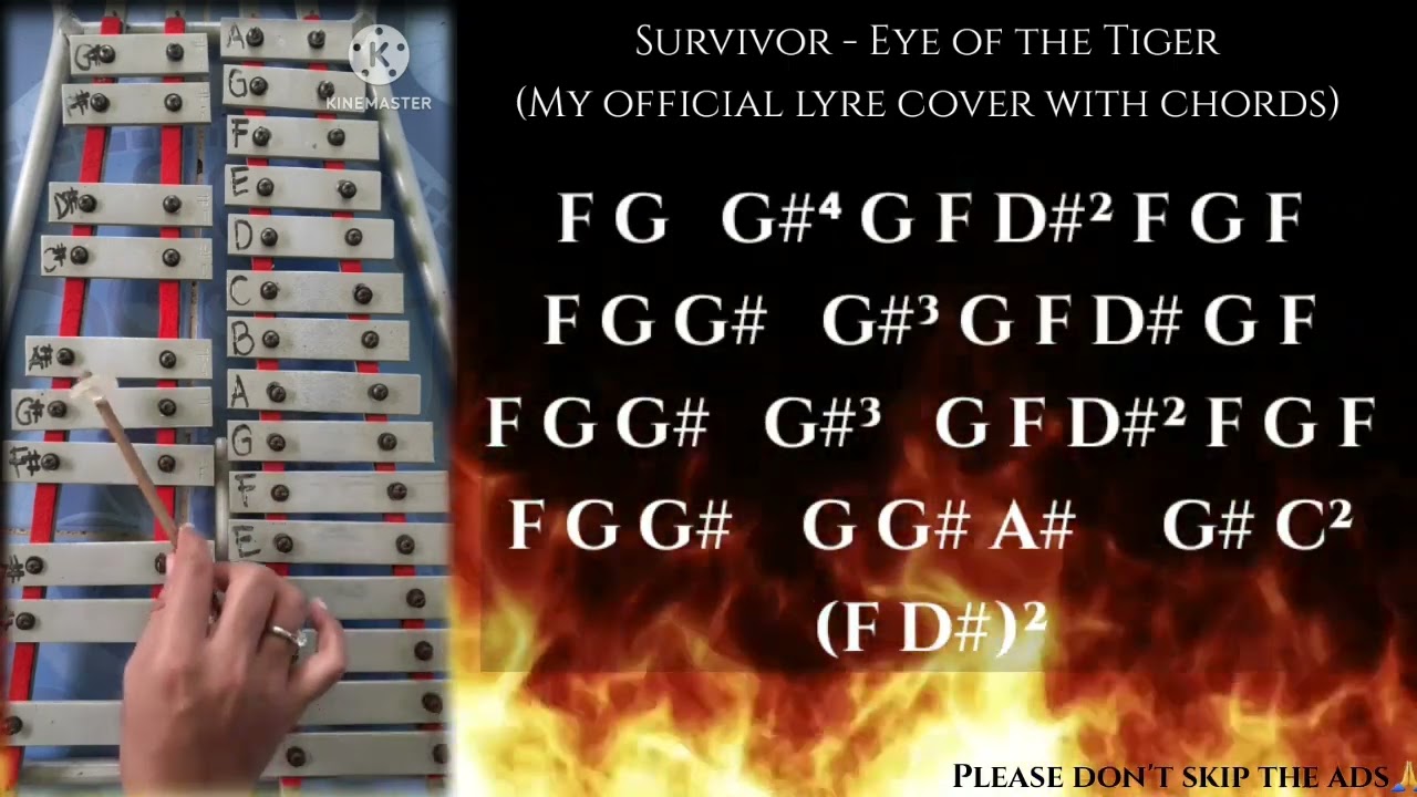 Survivor - Eye of the Tiger (Lyre Chords)