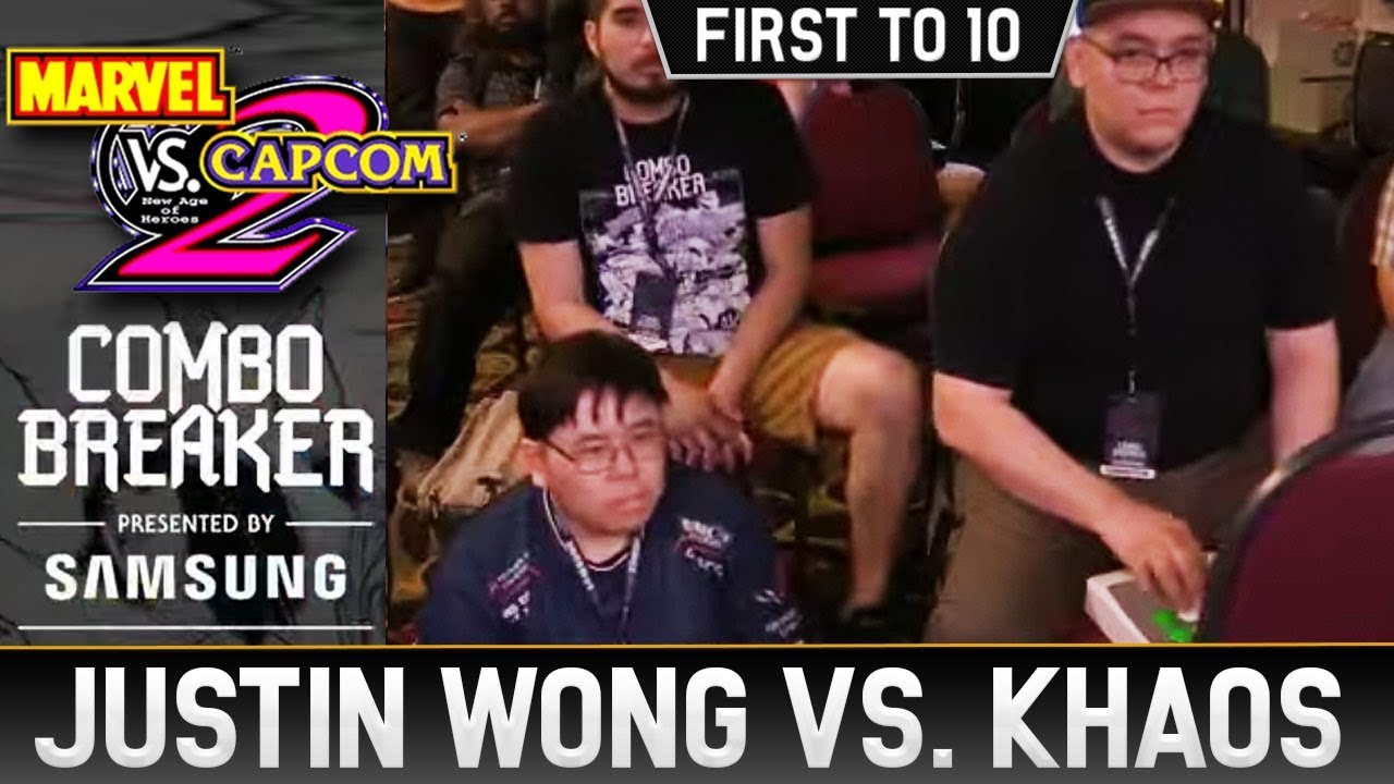 MVC2 - Combo Breaker 2019 - Justin Wong vs. Khaos FT10 [Exhibition Match]