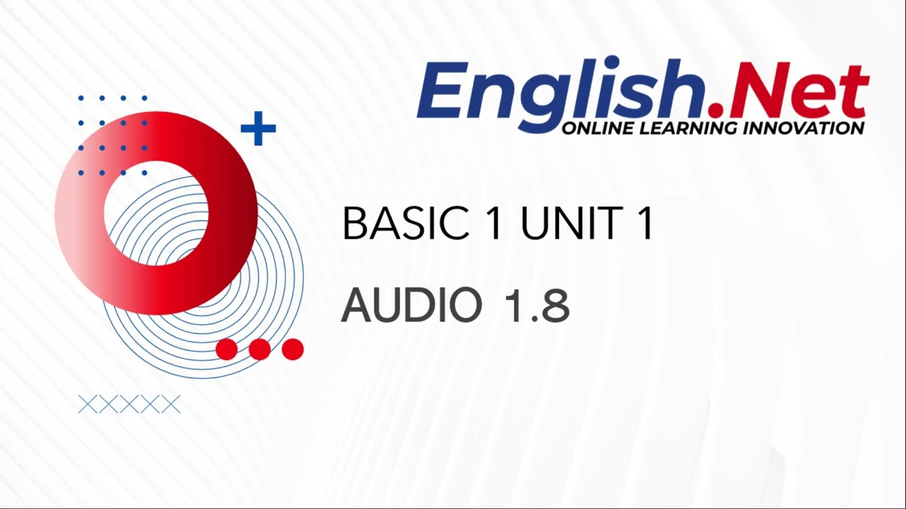 Basic 1 Audio 1.8