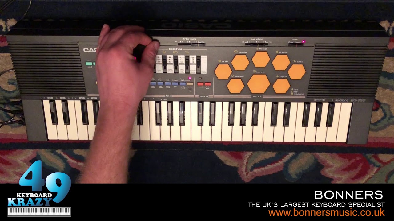 Casio MT-520 Keyboard