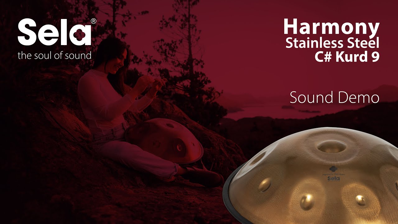 Sela Harmony Handpan C# Kurd 9 (440 Hz) - SE 207
