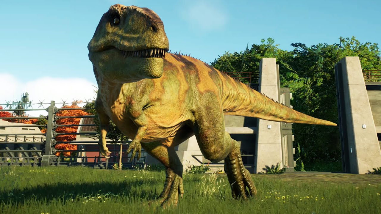 Jurassic World Evolution 2 - Giganotosaurus Gameplay (PS5 UHD) [4K60FPS]