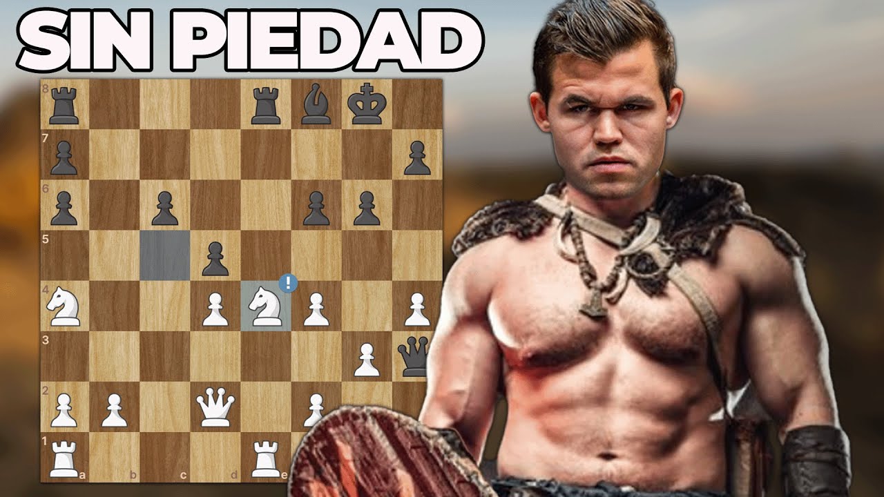 MAGNUS CARLSEN el TORTURADOR en la FINAL del CHAMPIONS CHESS TOUR 😱 (NO TIENE PIEDAD en el TABLERO)