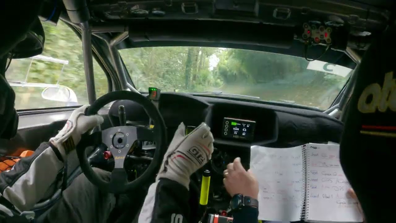 Rallye Envermeu 2024 ES5 Pouderoux / Lemaitre DS3 R5