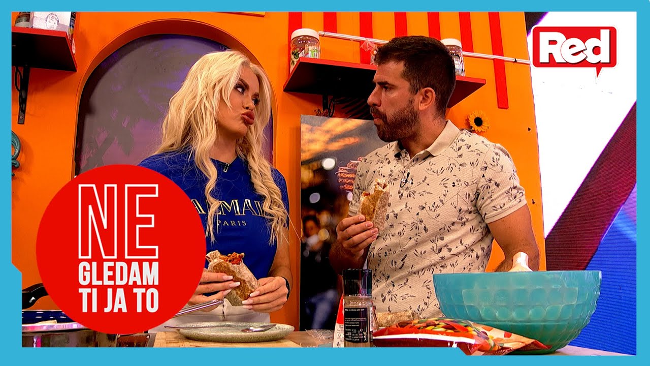 Ne kuvam ti ja to - Sanja sprema burito a Savin asistira - 05.10.2023. - RED TV
