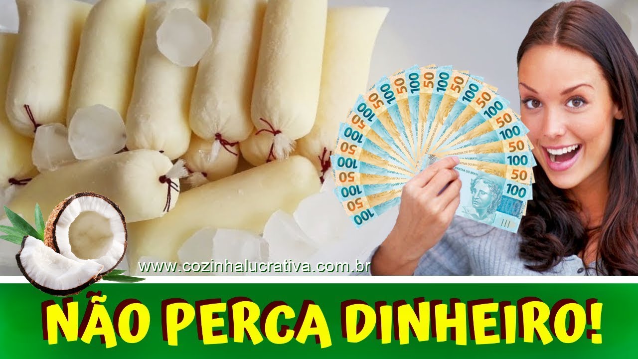 GELADINHO CREMOSO DE COCO/ESSE SABOR NÃO PODE FALTAR NO CARDÁPIO