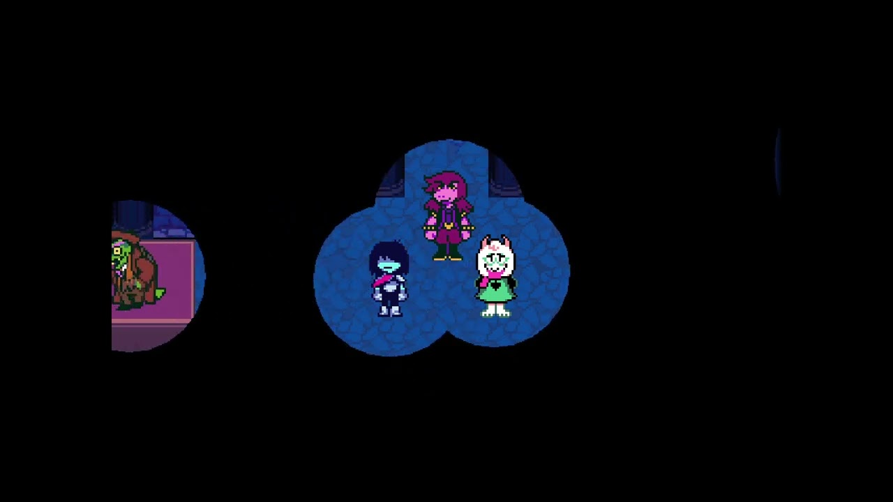 Deltarune Chapter 4 getting all recruits+secret gerson battle part 1