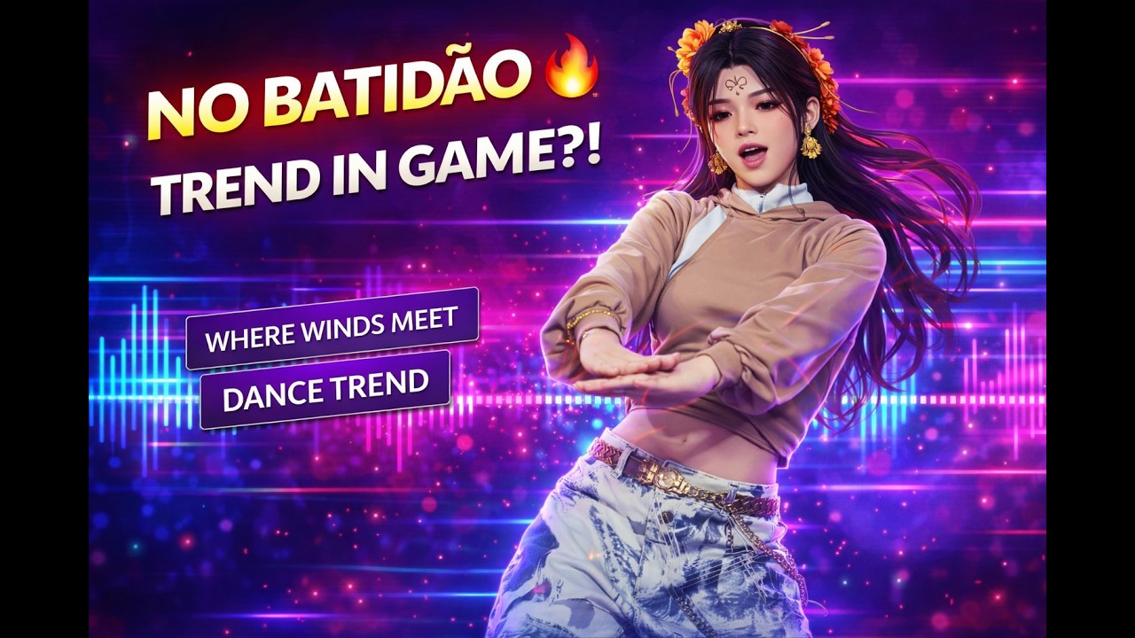 NO BATIDÃO Dance Trend in Where Winds Meet 🔥 #wherewindsmeet #wherewindsmeet