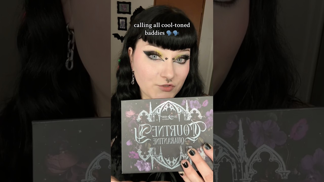 Black Moon x CourtneyQuarantine lipstick try on 🫦💄