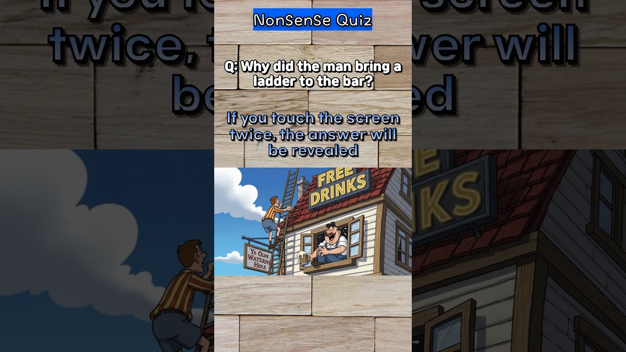 Funniest Bar Joke Ever!#Funny #Joke #Shorts #Quiz