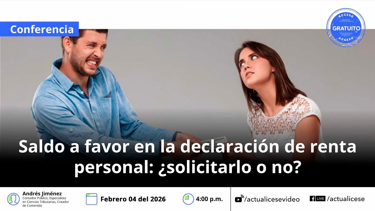 Saldo a favor en la declaración de renta: ¿solicitarlo o no?
