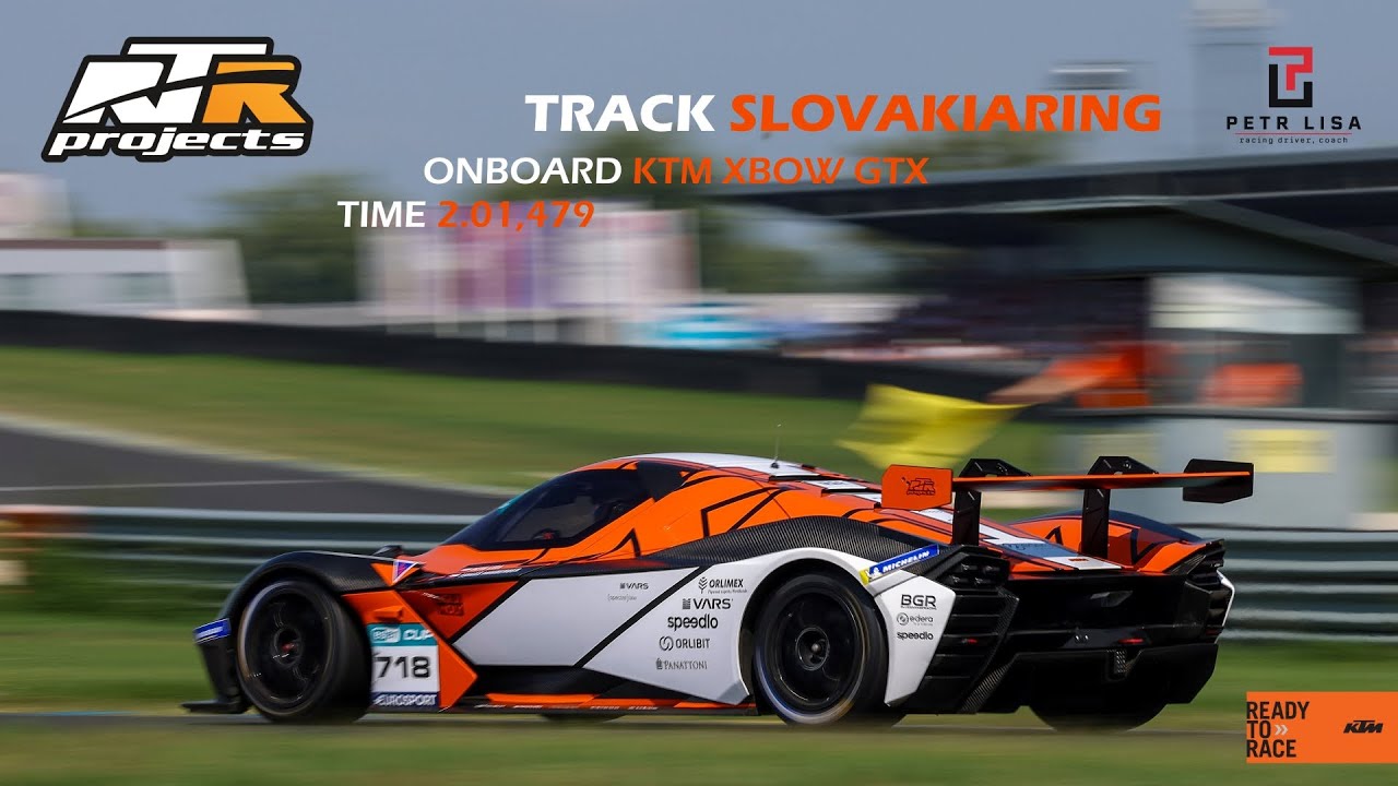 Onboard KTM GTX SLOVAKIARING - Petr Lisa