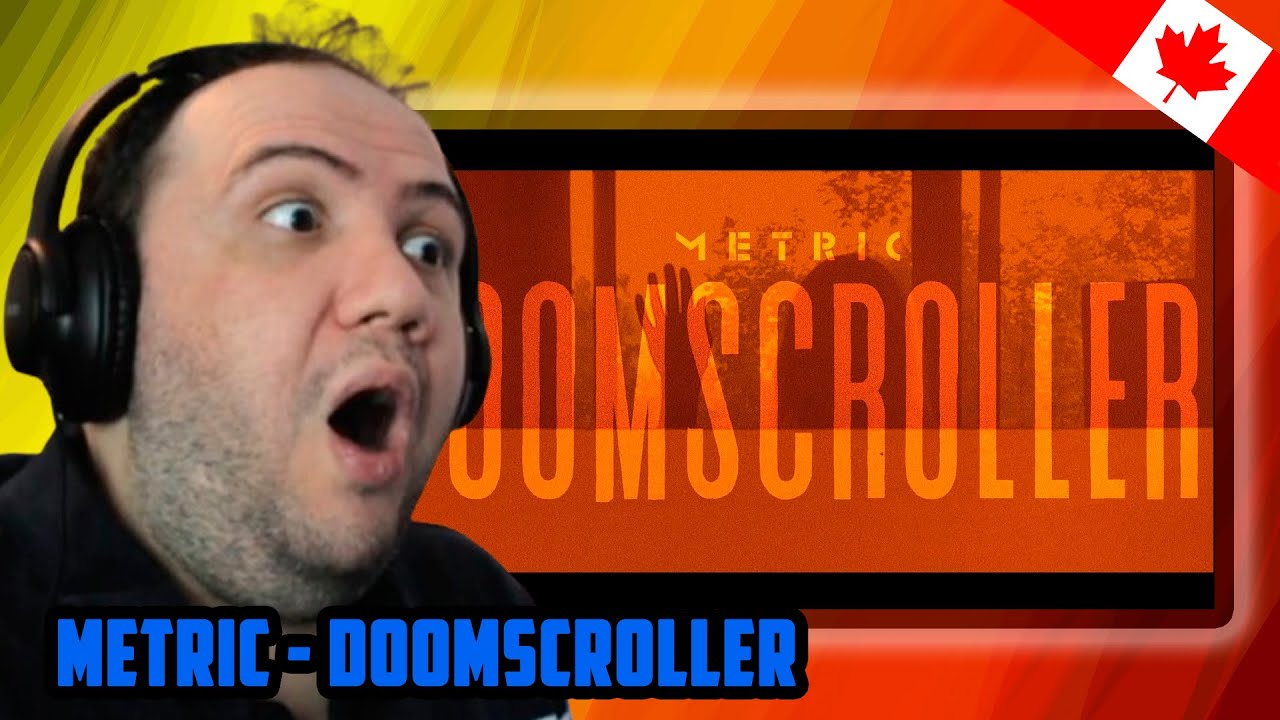 🇨🇦 Metric - Doomscroller (Official Video) | TEACHER PAUL REACTS