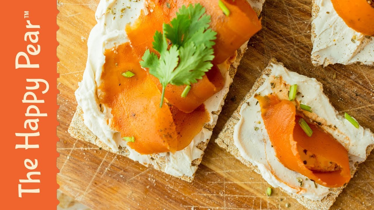 Vegan Smoked Salmon & Cream Cheese | THE HAPPY PEAR