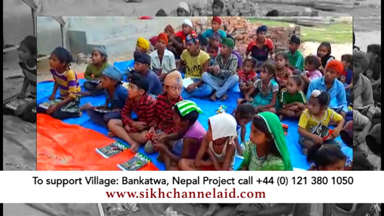 Sikh Channel Aid: Special Update - Teaching Punjabi in Village Bankatwa, Nepal (5)